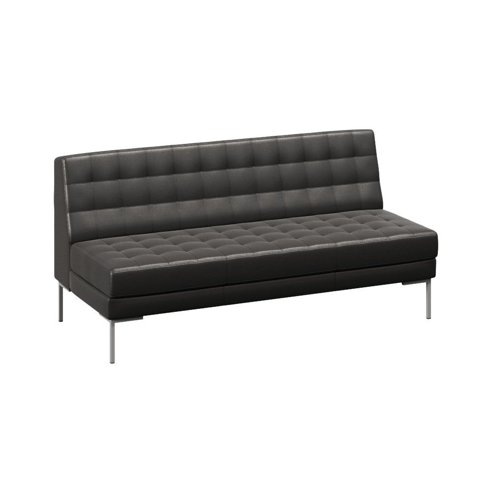 Диван без подлокотников трехместный