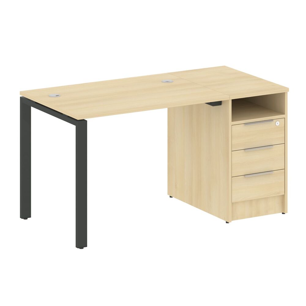 Рабочая станция с опорной тумбой