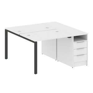 Рабочая станция с опорной тумбой