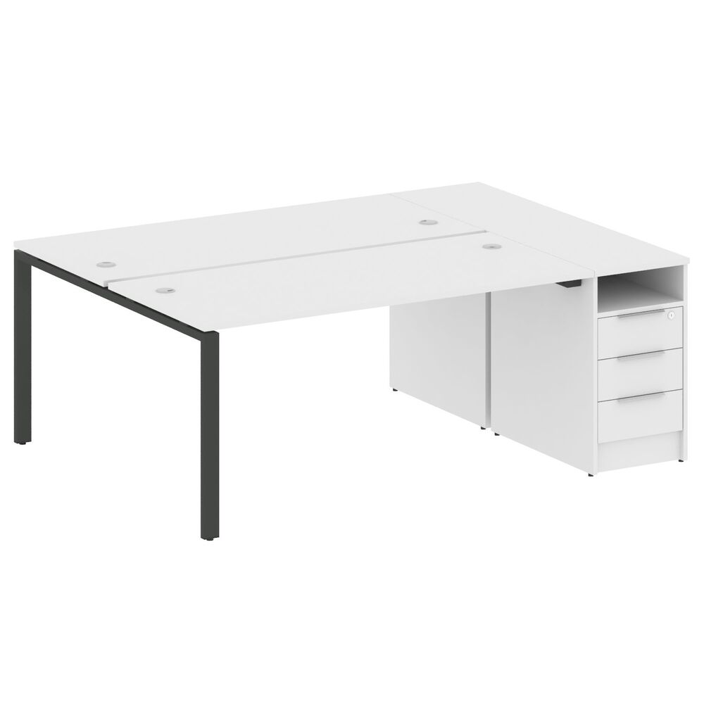 Рабочая станция с опорной тумбой