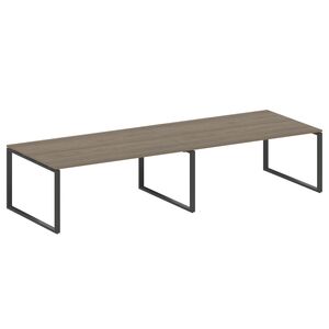 Переговорный стол (2 столешницы) на О-образном м/к