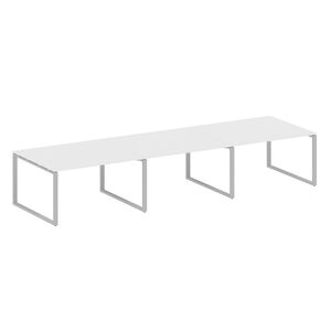 Переговорный стол (3 столешницы) на О-образном м/к