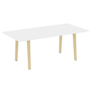 Стол переговорный (опоры - массив дерева)