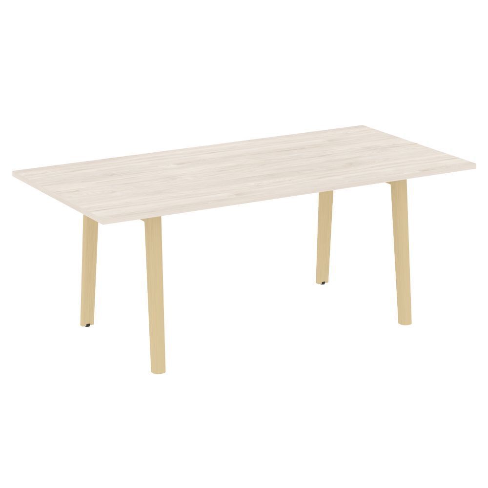 Стол переговорный (опоры - массив дерева)