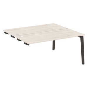 Стол-приставка двойной к опорным элементам (опоры - массив дерева)