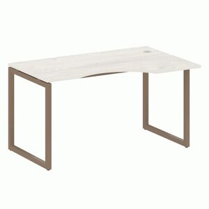 Стол криволинейный правый на О-образном м/к