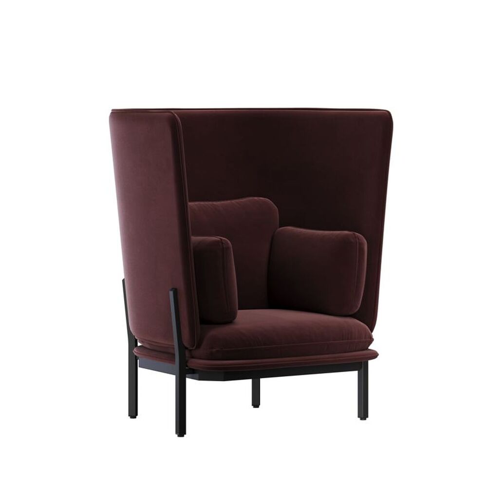 Диван одноместный с высокой спинкой