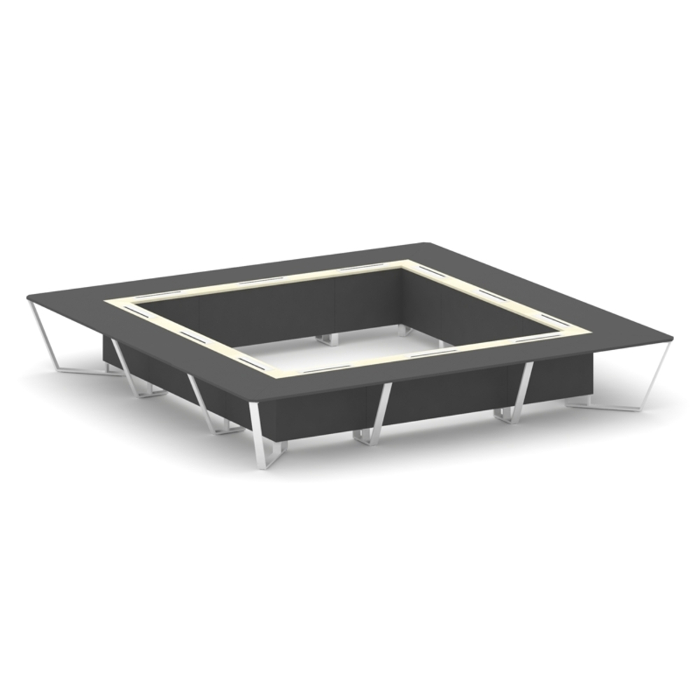 Стол переговорный квадратный