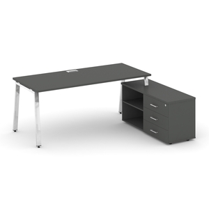 Style Project Direct Lux Стол письменный с греденцией правой