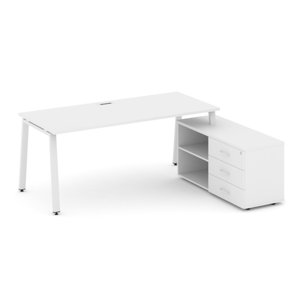 Style Project Direct Стол письменный с греденцией правой