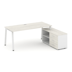 Style Project Direct Стол письменный с греденцией правой