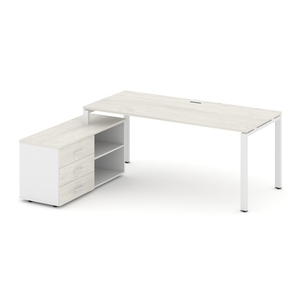 Style Project Direct Стол письменный с греденцией левой