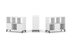 Набор стеллажа двухстороннего, 2 яруса