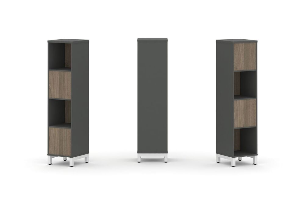 Набор стеллажа двухстороннего, 4 яруса