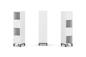 Набор стеллажа двухстороннего, 4 яруса