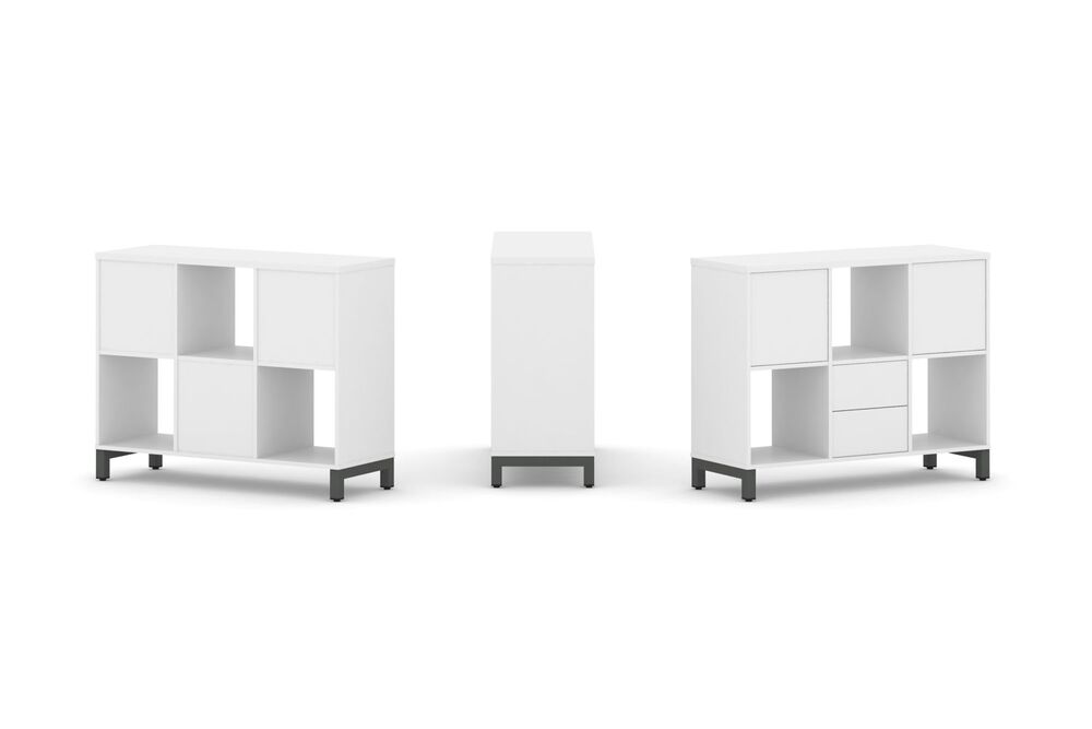 Набор стеллажа одностороннего, 2 яруса