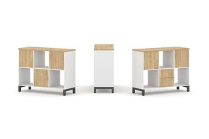 Набор стеллажа одностороннего, 2 яруса