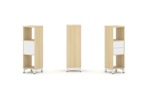 Набор стеллажа одностороннего, 3 яруса