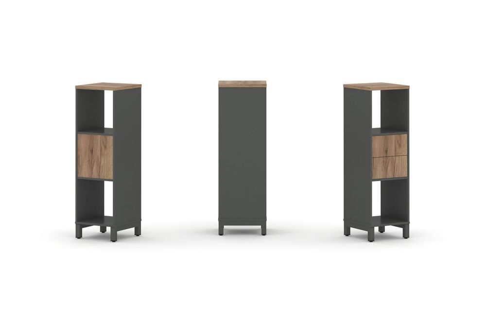 Набор стеллажа одностороннего, 3 яруса