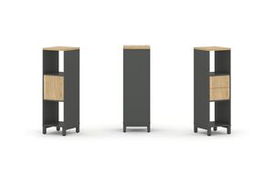 Набор стеллажа одностороннего, 3 яруса