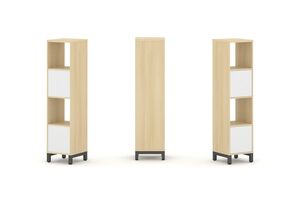 Набор стеллажа одностороннего, 4 яруса