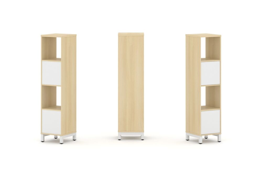 Набор стеллажа одностороннего, 4 яруса