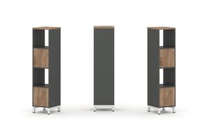 Набор стеллажа одностороннего, 4 яруса