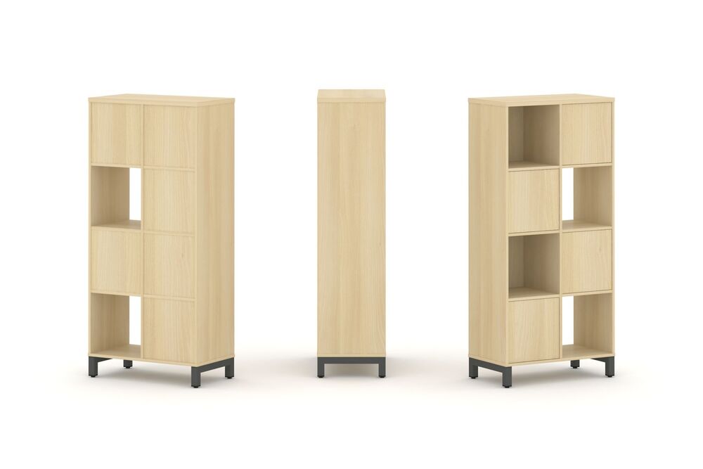 Набор стеллажа одностороннего, 4 яруса