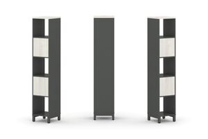 Набор стеллажа одностороннего, 5 ярусов