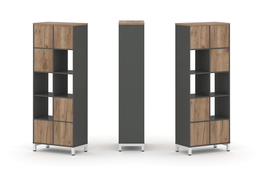 Набор стеллажа одностороннего, 5 ярусов