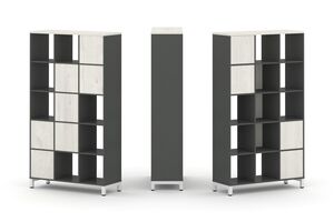 Набор стеллажа одностороннего, 5 ярусов