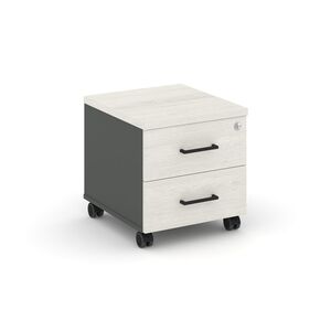 Тумба мобильная 2 ящика