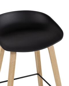 Стул барный LIBRA ЧЕРНЫЙ 2 шт