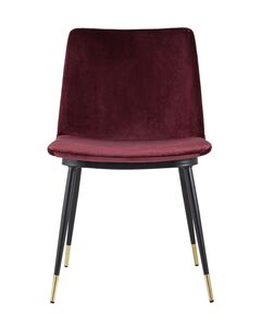 Стул Мелисса велюр бордовый 2 шт