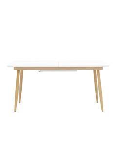 Стол обеденный Стокгольм раскладной 160-220*90 белый