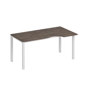 Стол эргономичный правый на металлокаркасе КФ