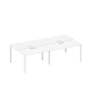 Рабочая станция на металлокаркасе, столешницы с заглушкой (4*140)